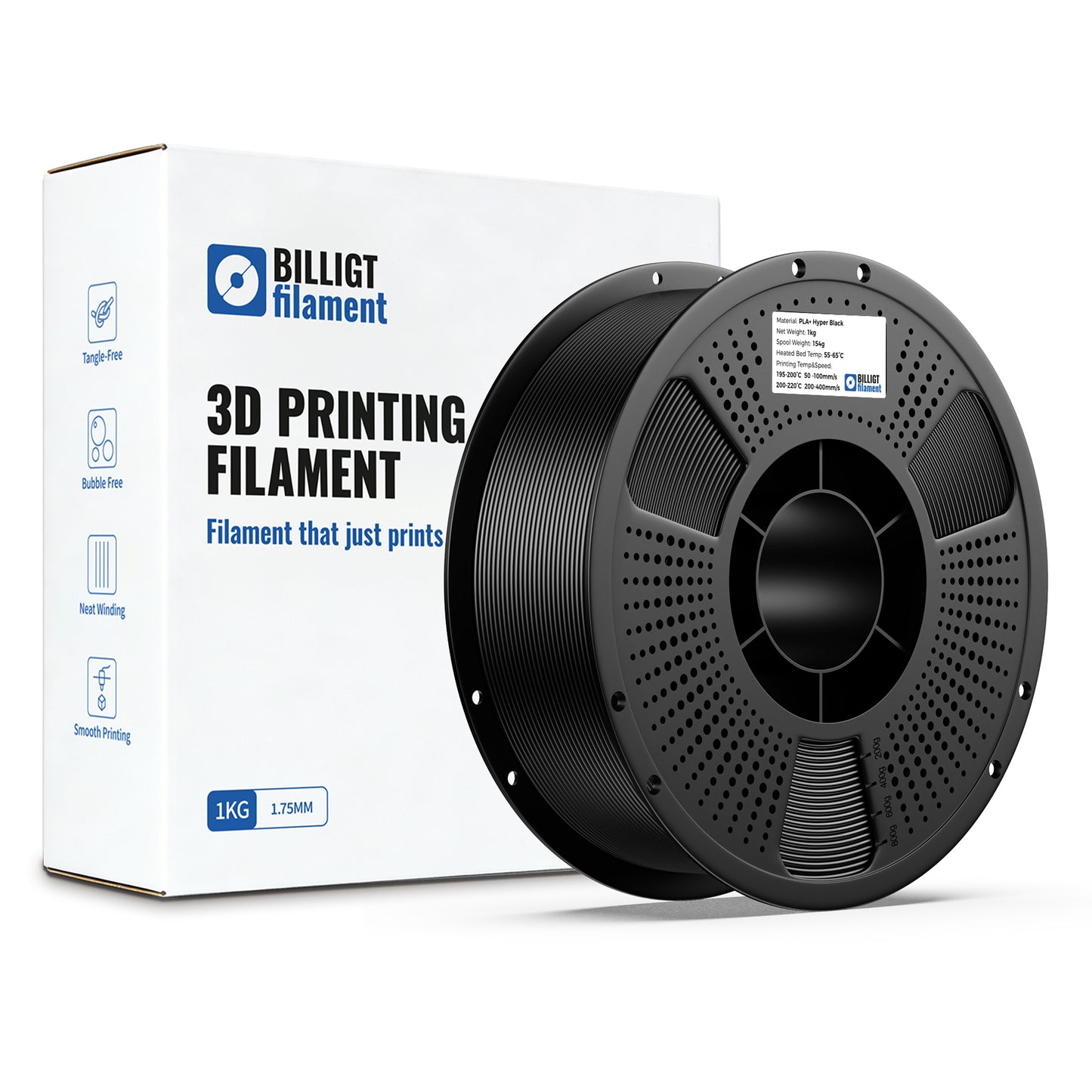 3DP PLA + Hyper 1kg - Sort