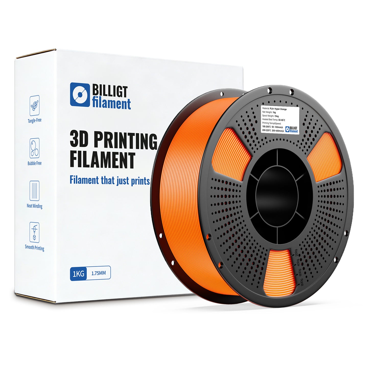 3DP PLA + Hyper 1kg - Orange